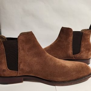 Aldo Brown Suede Chelsea Boots